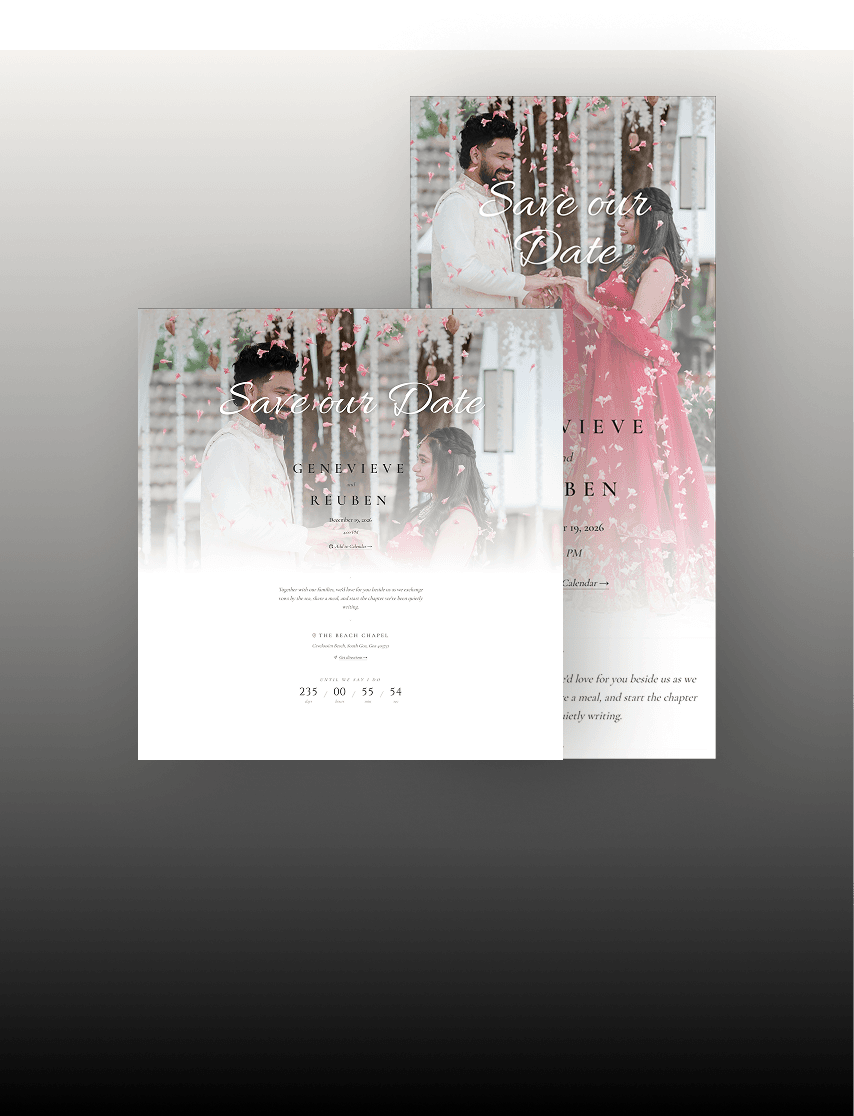 Linen Letter template preview