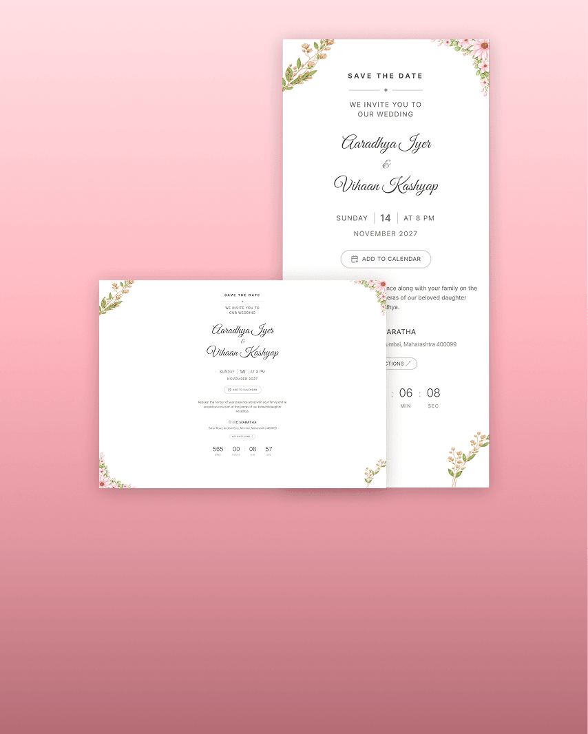 Pearl Bloom template preview