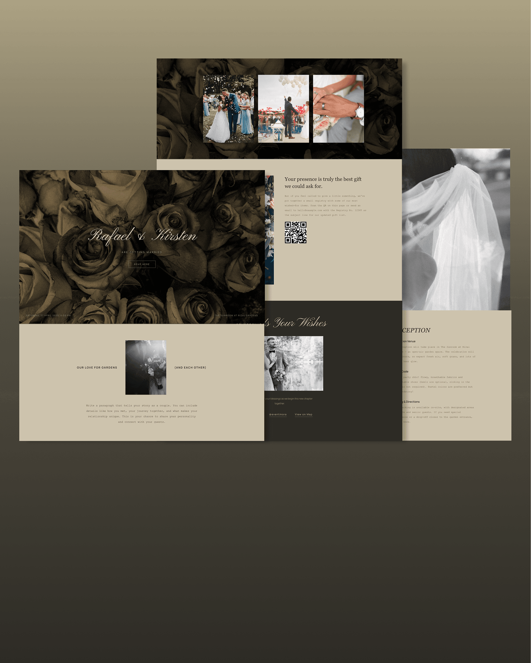Velvet Fern template preview